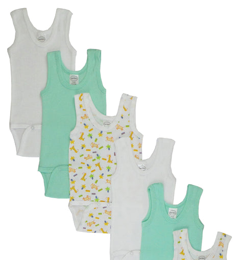 Boys' Printed Tank Top 6 Pack